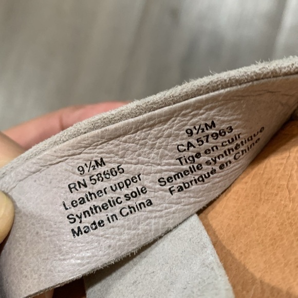 Halogen Emery Platform Espadrille, Gray Suede Sandals Size 9.5 - Picture 10 of 11